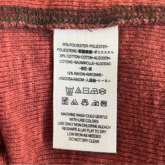 Free People We the Free Split Back Turtleneck
Long Sleeve in Burnt Orange - Picture 14 of 15